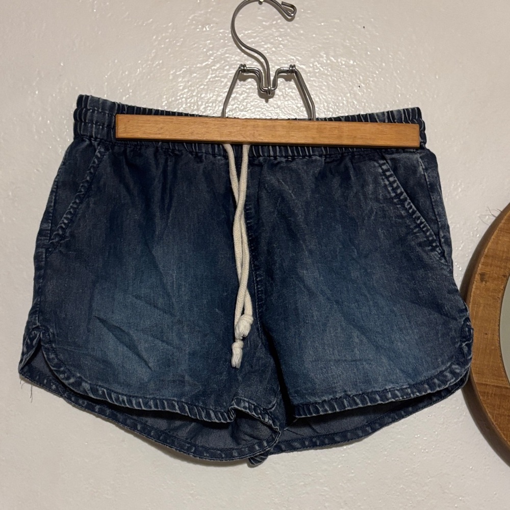 Denim Blue Women's Shorts